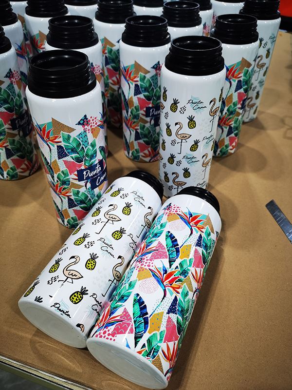 Sublimation Bottle diy logo printing
